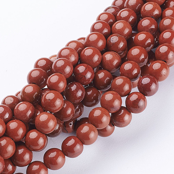 PandaHall Natural Red Jasper Round Beads Strands, FireBrick, 6mm, Hole: 0.8mm, about 65pcs/strand, 15 inch Red Jasper Chip Red
PandaHall Natural Red Jasper Round Beads Strands, FireBrick, 6mm, Hole: 0.8mm, about 65pcs/strand, 15 inch Red Jasper Chip Red