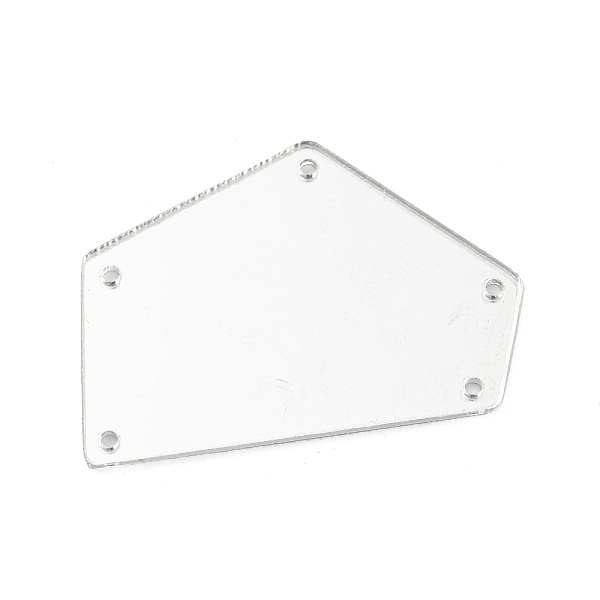 PandaHall Translucent Acrylic Connector Charms, Nuggets Links, Clear, 25x35x1.3mm, Hole: 1.2mm Acrylic Nuggets Clear
PandaHall Translucent Acrylic Connector Charms, Nuggets Links, Clear, 25x35x1.3mm, Hole: 1.2mm Acrylic Nuggets Clear