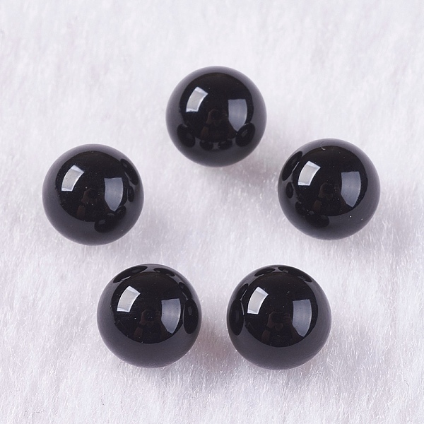 PandaHall Natural Black Onyx Beads, Gemstone Sphere, Undrilled/No Hole, Dyed, Round, 6mm Black Onyx Round
PandaHall Natural Black Onyx Beads, Gemstone Sphere, Undrilled/No Hole, Dyed, Round, 6mm Black Onyx Round