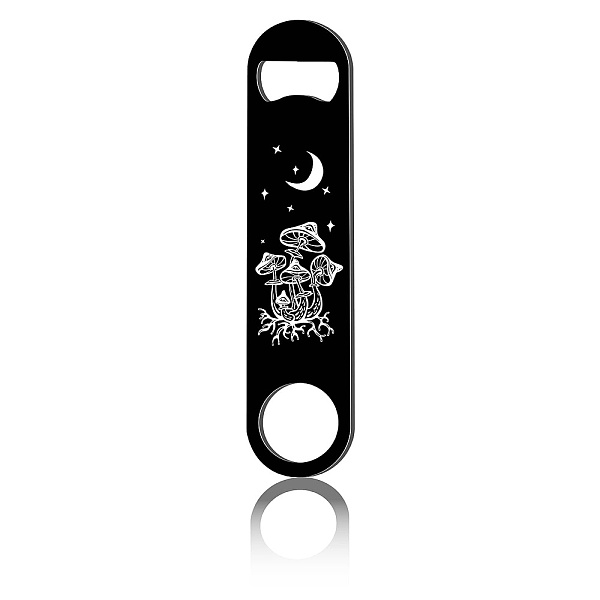 PandaHall 430 Stainless Steel Bottle Openers, Laser Cut, Rectangle, Mushroom, 178x40x2mm Stainless Steel Mushroom
PandaHall 430 Stainless Steel Bottle Openers, Laser Cut, Rectangle, Mushroom, 178x40x2mm Stainless Steel Mushroom