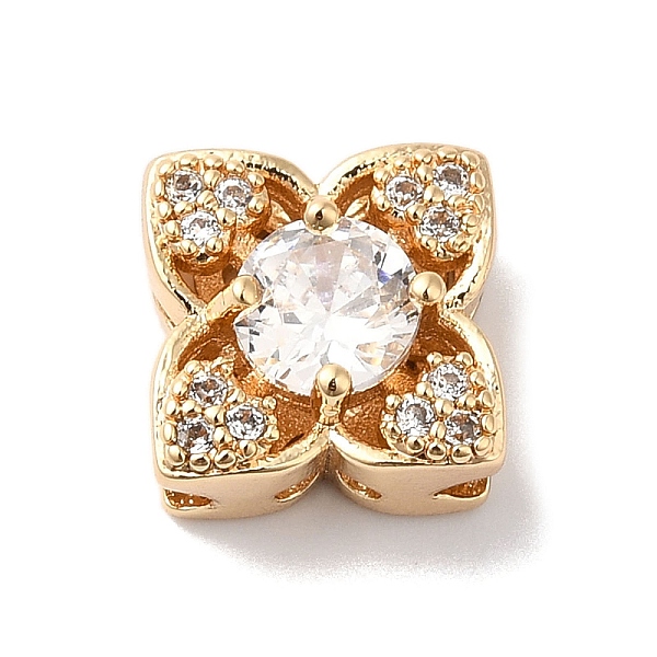 PandaHall Brass Micro Pave Clear Cubic Zirconia Beads, Flower, Real 18K Gold Plated, 9x9x6mm, Hole: 1.6mm Brass+Cubic Zirconia Flower Clear
PandaHall Brass Micro Pave Clear Cubic Zirconia Beads, Flower, Real 18K Gold Plated, 9x9x6mm, Hole: 1.6mm Brass+Cubic Zirconia Flower Clear