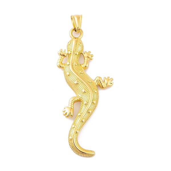 PandaHall 304 Stainless Steel Big Pendants, Gecko Charm, Golden, 73x31x6.5mm, Hole: 9x5mm 304 Stainless Steel Gecko
PandaHall 304 Stainless Steel Big Pendants, Gecko Charm, Golden, 73x31x6.5mm, Hole: 9x5mm 304 Stainless Steel Gecko