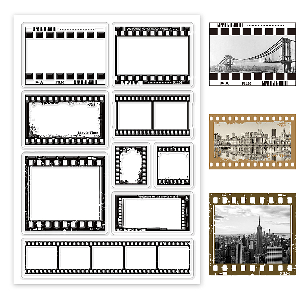 PandaHall GLOBLELAND Film Frame Clear Stamps Movie Film Corner Silicone Clear Stamp Seals for Cards Making DIY Scrapbooking Photo Journal...
PandaHall GLOBLELAND Film Frame Clear Stamps Movie Film Corner Silicone Clear Stamp Seals for Cards Making DIY Scrapbooking Photo Journal...