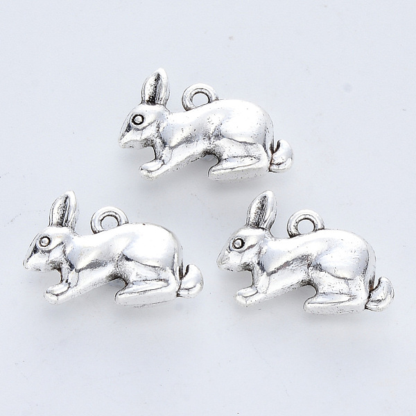 PandaHall Tibetan Style Alloy Pendants, Cadmium Free & Lead Free, Rabbit, Antique Silver, 13.5x20x6mm, Hole: 1.5mm, about 153pcs/500g Alloy...
PandaHall Tibetan Style Alloy Pendants, Cadmium Free & Lead Free, Rabbit, Antique Silver, 13.5x20x6mm, Hole: 1.5mm, about 153pcs/500g Alloy...