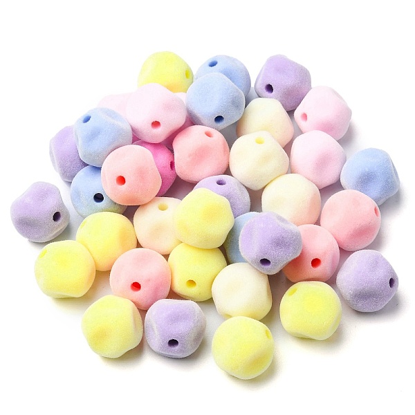 PandaHall Flocky Acrylic Beads, Mixed Color, 15.5~16x15.5mm, Hole: 2.5mm Acrylic Others Multicolor
PandaHall Flocky Acrylic Beads, Mixed Color, 15.5~16x15.5mm, Hole: 2.5mm Acrylic Others Multicolor