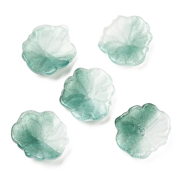 PandaHall Glass Beads, Lotus Petal, Dark Cyan, 24.5x24x6.5mm, Hole: 1.2mm Glass Flower
PandaHall Glass Beads, Lotus Petal, Dark Cyan, 24.5x24x6.5mm, Hole: 1.2mm Glass Flower
