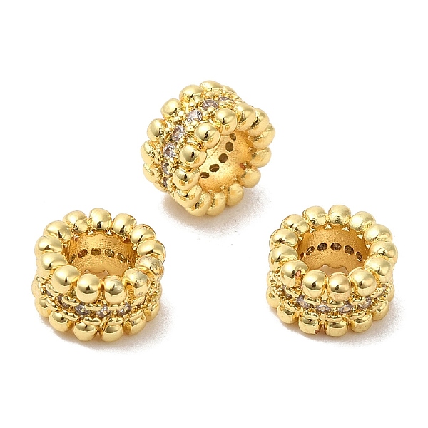 PandaHall Rack Plating Brass Cubic Zirconia European Beads, Large Hole Beads, Cadmium Free & Lead Free, Long-Lasting Plated, Column, Golden...
PandaHall Rack Plating Brass Cubic Zirconia European Beads, Large Hole Beads, Cadmium Free & Lead Free, Long-Lasting Plated, Column, Golden...