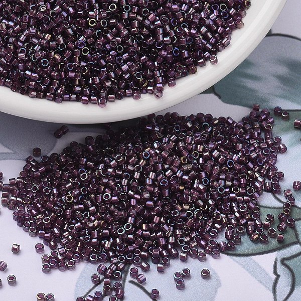 PandaHall MIYUKI Delica Beads, Cylinder, Japanese Seed Beads, 11/0, (DB2390) Inside Dyed Brandy, 1.3x1.6mm, Hole: 0.8mm, about 2000pcs/10g..., Purple
PandaHall MIYUKI Delica Beads, Cylinder, Japanese Seed Beads, 11/0, (DB2390) Inside Dyed Brandy, 1.3x1.6mm, Hole: 0.8mm, about 2000pcs/10g..., Purple