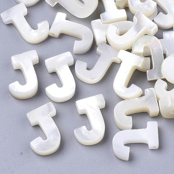 PandaHall Natural Sea Shell Beads, White Shell Mother of Pearl Shell, Top Drilled Beads, Letter.J, 10x2.5~11.5x3mm, Hole: 0.8mm White Shell...
PandaHall Natural Sea Shell Beads, White Shell Mother of Pearl Shell, Top Drilled Beads, Letter.J, 10x2.5~11.5x3mm, Hole: 0.8mm White Shell...
