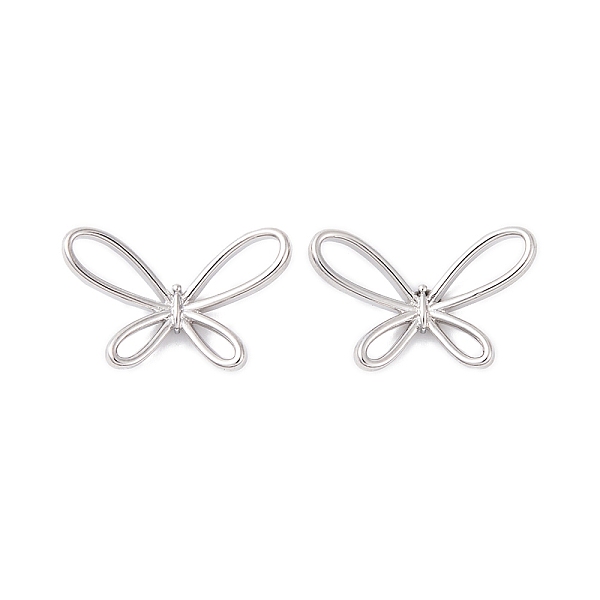 PandaHall Brass Connector Charms, Bowknot Links, Platinum, 24.5x15.5x3.5mm, Hole: 3.5x10mm Brass Bowknot
PandaHall Brass Connector Charms, Bowknot Links, Platinum, 24.5x15.5x3.5mm, Hole: 3.5x10mm Brass Bowknot