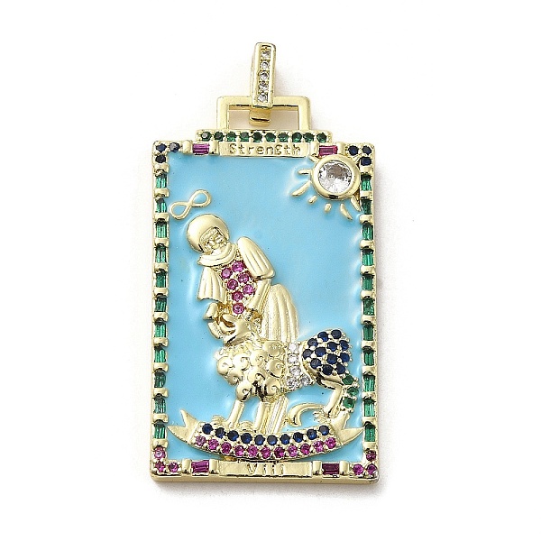 PandaHall Brass Micro Pave Cubic Zirconia Pendants with Enamel, Tarot, Cornflower Blue, 39x22.5x3mm, Hole: 5x3mm Brass+Cubic Zirconia+Enamel...
PandaHall Brass Micro Pave Cubic Zirconia Pendants with Enamel, Tarot, Cornflower Blue, 39x22.5x3mm, Hole: 5x3mm Brass+Cubic Zirconia+Enamel...