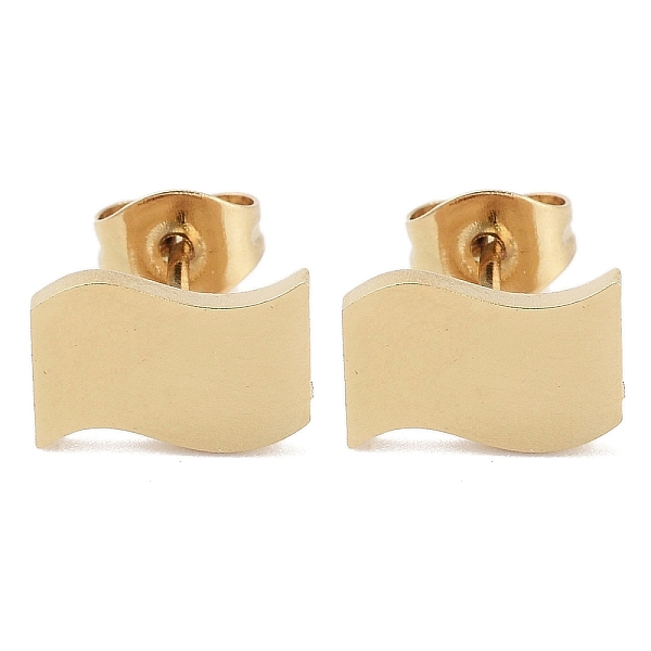 PandaHall Vacuum Plating 304 Stainless Steel Stud Earrings for Women, Golden, Flag, 6.5x9.5mm 304 Stainless Steel Flag
PandaHall Vacuum Plating 304 Stainless Steel Stud Earrings for Women, Golden, Flag, 6.5x9.5mm 304 Stainless Steel Flag