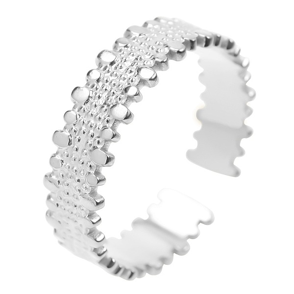 PandaHall Simple Stainless Steel Open Cuff Rings for Women Men, Stainless Steel Color Other
PandaHall Simple Stainless Steel Open Cuff Rings for Women Men, Stainless Steel Color Other