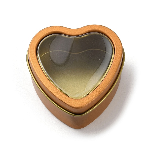 PandaHall Tinplate Iron Heart Shaped Candle Tins, Gift Boxes with Clear Window Lid, Storage Box, Gold, 6x6x2.8cm Iron Heart Gold
PandaHall Tinplate Iron Heart Shaped Candle Tins, Gift Boxes with Clear Window Lid, Storage Box, Gold, 6x6x2.8cm Iron Heart Gold