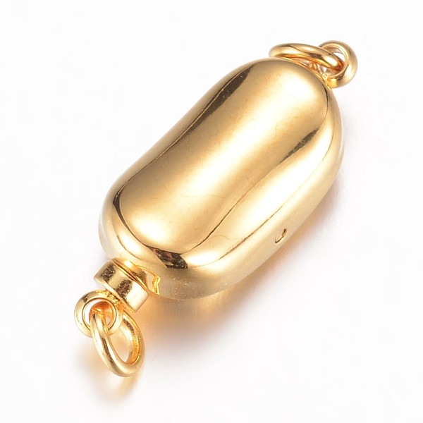 PandaHall 304 Stainless Steel Box Clasps, Ion Plating (IP), Golden, 20x8x7mm, Hole: 2.5mm, Pin: 1.2mm 304 Stainless Steel Others
PandaHall 304 Stainless Steel Box Clasps, Ion Plating (IP), Golden, 20x8x7mm, Hole: 2.5mm, Pin: 1.2mm 304 Stainless Steel Others