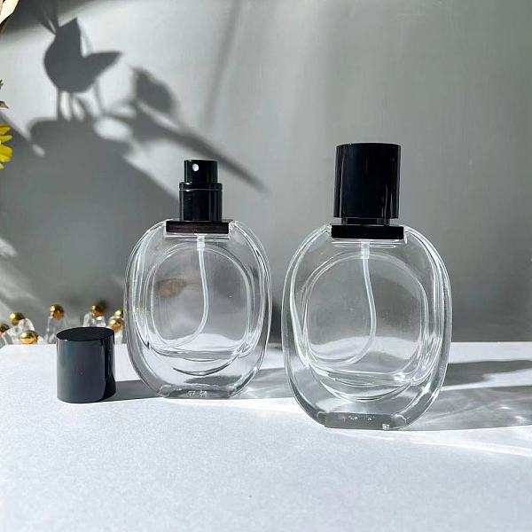 PandaHall Empty Refillable Glass Spray Bottle, Fine Mist Atomizers, with Plastic Cover, Travel Cosmetic Containers, Oval, Clear, 5.6x9.5cm...
PandaHall Empty Refillable Glass Spray Bottle, Fine Mist Atomizers, with Plastic Cover, Travel Cosmetic Containers, Oval, Clear, 5.6x9.5cm...