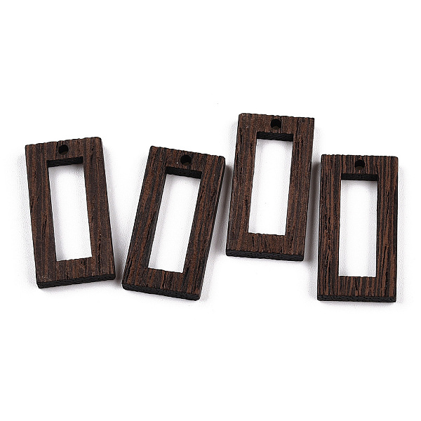 PandaHall Natural Wenge Wood Pendants, Undyed, Rectangle Frame Charms, Coconut Brown, 28x14.5x3.5mm, Hole: 1.8mm Wood Rectangle
PandaHall Natural Wenge Wood Pendants, Undyed, Rectangle Frame Charms, Coconut Brown, 28x14.5x3.5mm, Hole: 1.8mm Wood Rectangle