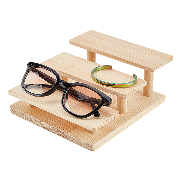 PandaHall 3-Tier Solid Wood Eyeglasses Display Stands, Wooden Sunglasses Jewelry Riser Rack Display Holder Showcase Tray Multi-Layer..., Orange
PandaHall 3-Tier Solid Wood Eyeglasses Display Stands, Wooden Sunglasses Jewelry Riser Rack Display Holder Showcase Tray Multi-Layer..., Orange