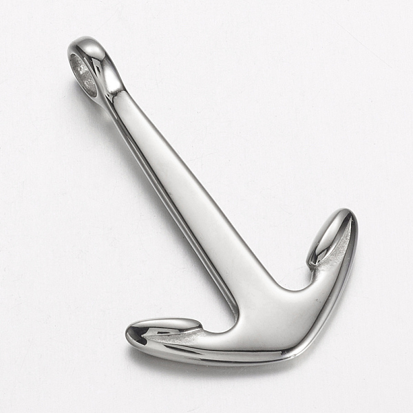 PandaHall 304 Stainless Steel Pendants, Anchor, Stainless Steel Color, 39x25.5x7mm, Hole: 4.5mm 304 Stainless Steel Anchor & Helm
PandaHall 304 Stainless Steel Pendants, Anchor, Stainless Steel Color, 39x25.5x7mm, Hole: 4.5mm 304 Stainless Steel Anchor & Helm