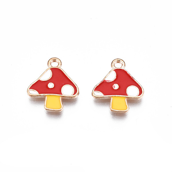 PandaHall Autumn Theme Alloy Enamel Charms, Cadmium Free & Lead Free, Mushroom, Crimson, 15x13x1.5mm, Hole: 1.5mm Alloy+Enamel Mushroom Pink
PandaHall Autumn Theme Alloy Enamel Charms, Cadmium Free & Lead Free, Mushroom, Crimson, 15x13x1.5mm, Hole: 1.5mm Alloy+Enamel Mushroom Pink
