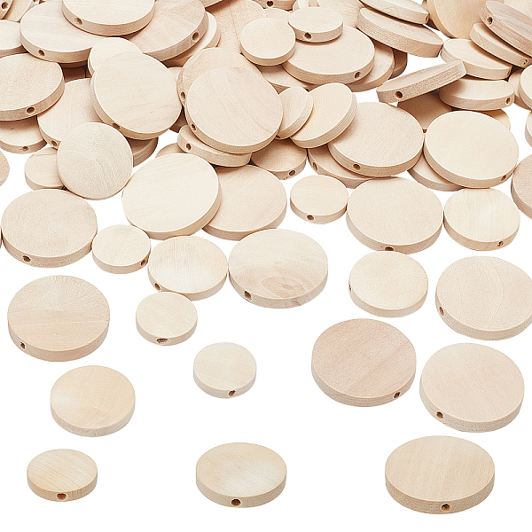 PandaHall PH 120pcs Flat Round Wood Beads 3 Sizes Wood Coin Beads Antique White Wood Spacer Beads Unfinished Wood Disc for Jewelry Necklace...
PandaHall PH 120pcs Flat Round Wood Beads 3 Sizes Wood Coin Beads Antique White Wood Spacer Beads Unfinished Wood Disc for Jewelry Necklace...