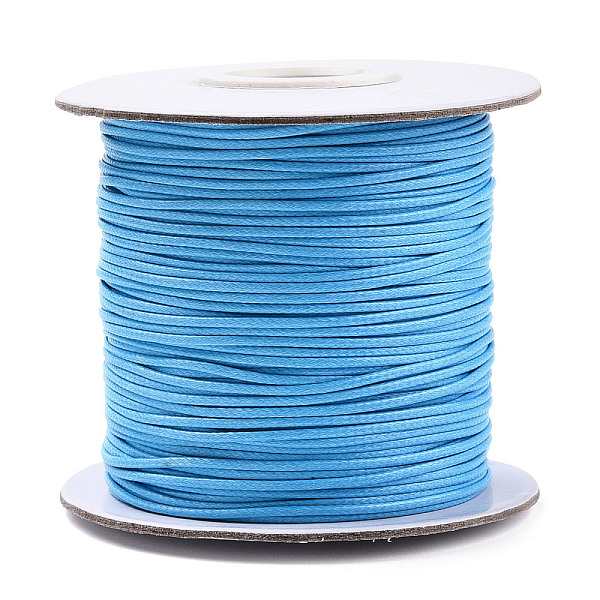 PandaHall Korean Waxed Polyester Cord, Deep Sky Blue, 1mm, about 85yards/roll Waxed Polyester Cord Round Blue
PandaHall Korean Waxed Polyester Cord, Deep Sky Blue, 1mm, about 85yards/roll Waxed Polyester Cord Round Blue