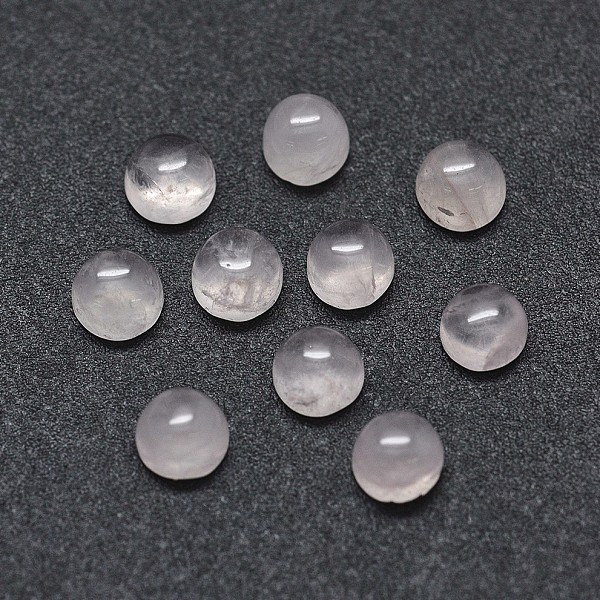PandaHall Natural Rose Quartz Cabochons, Half Round/Dome, 4x1.5~2.5mm Rose Quartz Half Round
PandaHall Natural Rose Quartz Cabochons, Half Round/Dome, 4x1.5~2.5mm Rose Quartz Half Round