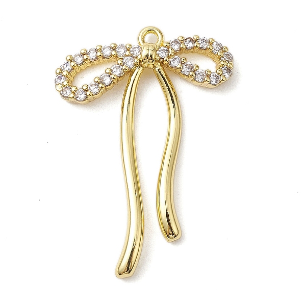 PandaHall Rack Plating Brass Micro Pave Clear Cubic Zirconia Pendants, Long-Lasting Plated, Lead Free & Cadmium Free, Bowknot, Real 18K Gold...
PandaHall Rack Plating Brass Micro Pave Clear Cubic Zirconia Pendants, Long-Lasting Plated, Lead Free & Cadmium Free, Bowknot, Real 18K Gold...