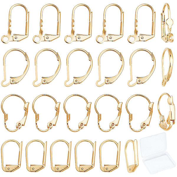 PandaHall SUNNYCLUE 1 Box 24Pcs 4 Styles Leverback Earring Findings Leverback French Earring Hooks Wire Earring Findings for Jewelry Making...
PandaHall SUNNYCLUE 1 Box 24Pcs 4 Styles Leverback Earring Findings Leverback French Earring Hooks Wire Earring Findings for Jewelry Making...