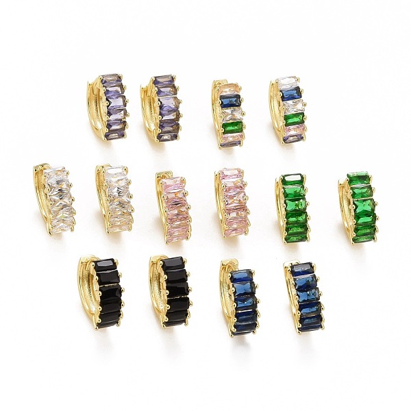 PandaHall Cubic Zirconia Rectangle Hoop Earrings, Real 18K Gold Plated Brass Chunky Hinged Earrings for Women, Cadmium Free & Lead Free..., Multicolor
PandaHall Cubic Zirconia Rectangle Hoop Earrings, Real 18K Gold Plated Brass Chunky Hinged Earrings for Women, Cadmium Free & Lead Free..., Multicolor