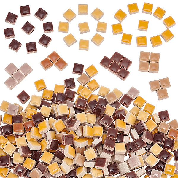 PandaHall AHADEMAKER Gradient Color Porcelain Cabochons, Square Mosaic Tiles, for Home Decoration or DIY Crafts, Coconut Brown, 10x10x5.5mm...
PandaHall AHADEMAKER Gradient Color Porcelain Cabochons, Square Mosaic Tiles, for Home Decoration or DIY Crafts, Coconut Brown, 10x10x5.5mm...