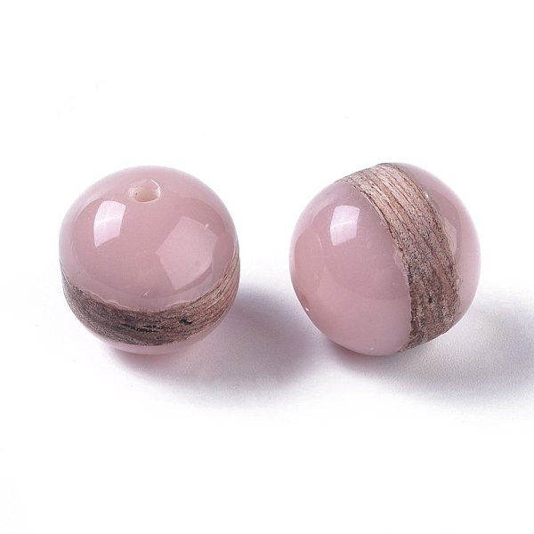 PandaHall Resin & Wood Beads, Round, for Jewelry Making, Pink, 15~16mm, Hole: 2mm Resin+Wood Round Pink
PandaHall Resin & Wood Beads, Round, for Jewelry Making, Pink, 15~16mm, Hole: 2mm Resin+Wood Round Pink