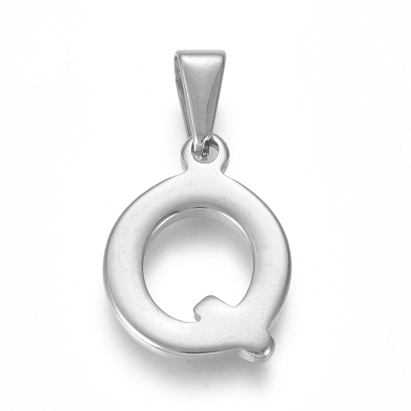 PandaHall 304 Stainless Steel Pendants, Stainless Steel Color, Initial Letter.Q, 20x14x1.8mm, Hole: 3x7mm 304 Stainless Steel Letter
PandaHall 304 Stainless Steel Pendants, Stainless Steel Color, Initial Letter.Q, 20x14x1.8mm, Hole: 3x7mm 304 Stainless Steel Letter