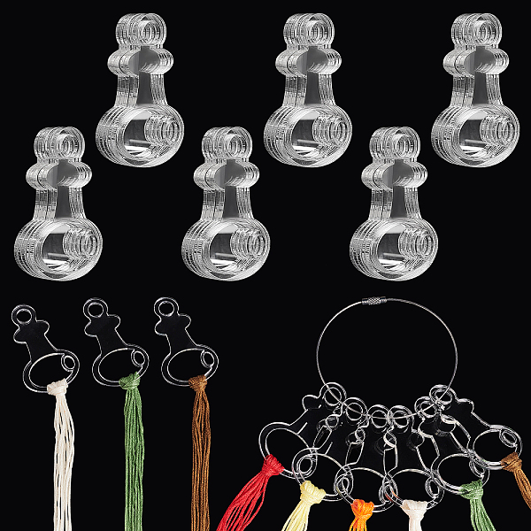 PandaHall PH 30pcs Clear Acrylic Floss Bobbins, Embroidery Floss Thread Drops Key Shape Cross Stitch Tread Bobbins Sewing Thread Winding...
PandaHall PH 30pcs Clear Acrylic Floss Bobbins, Embroidery Floss Thread Drops Key Shape Cross Stitch Tread Bobbins Sewing Thread Winding...