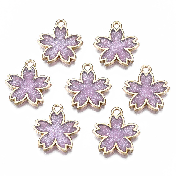 PandaHall Rack Plating Alloy Epoxy Resin Pendants, with Scallion Powder Cadmium Free & Nickel Free & Lead Free, Light Gold, Flower, Medium...
PandaHall Rack Plating Alloy Epoxy Resin Pendants, with Scallion Powder Cadmium Free & Nickel Free & Lead Free, Light Gold, Flower, Medium...