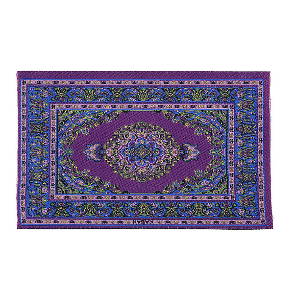 PandaHall Silk Miniature Ethnic Style Carpets, Woven Turkish Rug, for Dollhouse Decoration, Rectangle, Purple, 100x160x1mm Cloth Rectangle...
PandaHall Silk Miniature Ethnic Style Carpets, Woven Turkish Rug, for Dollhouse Decoration, Rectangle, Purple, 100x160x1mm Cloth Rectangle...