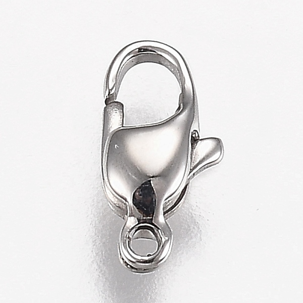 PandaHall Polished 316 Surgical Stainless Steel Lobster Claw Clasps, Stainless Steel Color, 8.5x4x2.5mm, Hole: 0.9mm 316 Surgical Stainless...
PandaHall Polished 316 Surgical Stainless Steel Lobster Claw Clasps, Stainless Steel Color, 8.5x4x2.5mm, Hole: 0.9mm 316 Surgical Stainless...