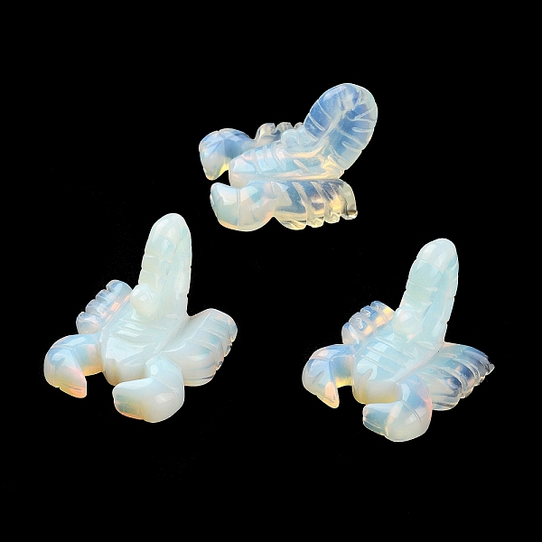 PandaHall Opalite Carved Scorpion Figurines, Reiki Stones Statues for Energy Balancing Meditation Therapy, 45~48x34~44x30~37mm Opalite...
PandaHall Opalite Carved Scorpion Figurines, Reiki Stones Statues for Energy Balancing Meditation Therapy, 45~48x34~44x30~37mm Opalite...