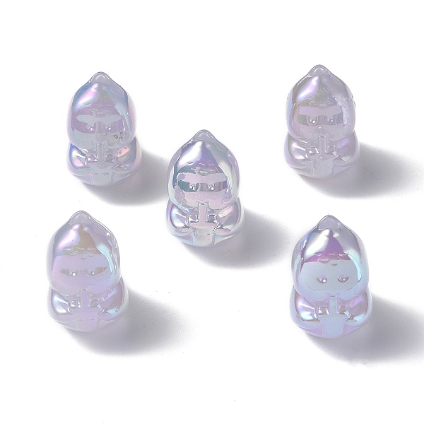 PandaHall UV Plating Rainbow Iridescent Acrylic Beads, Dinosaur, Thistle, 22x15x20.5mm, Hole: 3.5mm Acrylic Dinosaur Purple
PandaHall UV Plating Rainbow Iridescent Acrylic Beads, Dinosaur, Thistle, 22x15x20.5mm, Hole: 3.5mm Acrylic Dinosaur Purple