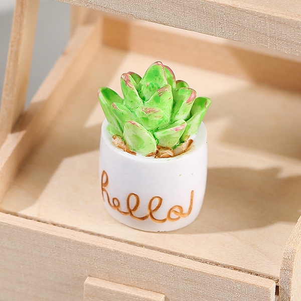 PandaHall Dollhouse Accessories, Simulation Mini Resin Cactus Vase Model, Medium Spring Green, 25x17mm Resin Vase
PandaHall Dollhouse Accessories, Simulation Mini Resin Cactus Vase Model, Medium Spring Green, 25x17mm Resin Vase