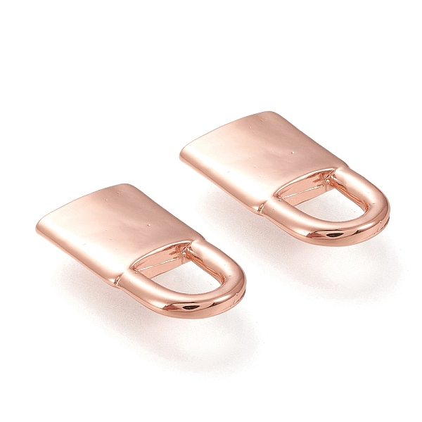 PandaHall Brass Pendants, Long-Lasting Plated, Padlock, Real Rose Gold Plated, 16x9x2mm, Hole: 4.3x5.5mm Brass Lock
PandaHall Brass Pendants, Long-Lasting Plated, Padlock, Real Rose Gold Plated, 16x9x2mm, Hole: 4.3x5.5mm Brass Lock