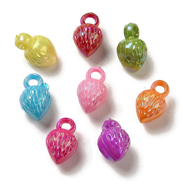 PandaHall Plating Opaque Acrylic Pendants, AB Color, Strawberry, Mixed Color, 16x10x9.5mm, Hole: 2mm, 877pcs/500g Acrylic Strawberry..., Multicolor
PandaHall Plating Opaque Acrylic Pendants, AB Color, Strawberry, Mixed Color, 16x10x9.5mm, Hole: 2mm, 877pcs/500g Acrylic Strawberry..., Multicolor
