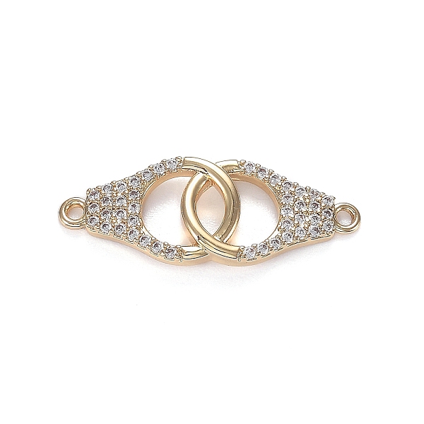 PandaHall Brass Micro Pave Clear Cubic Zirconia Links Connectors, Long-Lasting Plated, Handcuff, Real 18K Gold Plated, 24.4mm, Hole: 1.2mm...
PandaHall Brass Micro Pave Clear Cubic Zirconia Links Connectors, Long-Lasting Plated, Handcuff, Real 18K Gold Plated, 24.4mm, Hole: 1.2mm...
