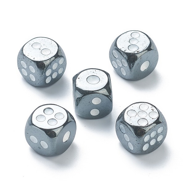 PandaHall Natural Non-magnetic Hematite Cabochons, Dice, 15x15x15mm Non-magnetic Hematite Dice
PandaHall Natural Non-magnetic Hematite Cabochons, Dice, 15x15x15mm Non-magnetic Hematite Dice