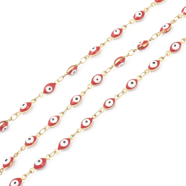 PandaHall 304 Stainless Steel Link Chains, with Enamel and Spool, Unwelded, Red, 15x5.5x4mm, 32.8 Feet(10m)/roll 304 Stainless Steel Red
PandaHall 304 Stainless Steel Link Chains, with Enamel and Spool, Unwelded, Red, 15x5.5x4mm, 32.8 Feet(10m)/roll 304 Stainless Steel Red