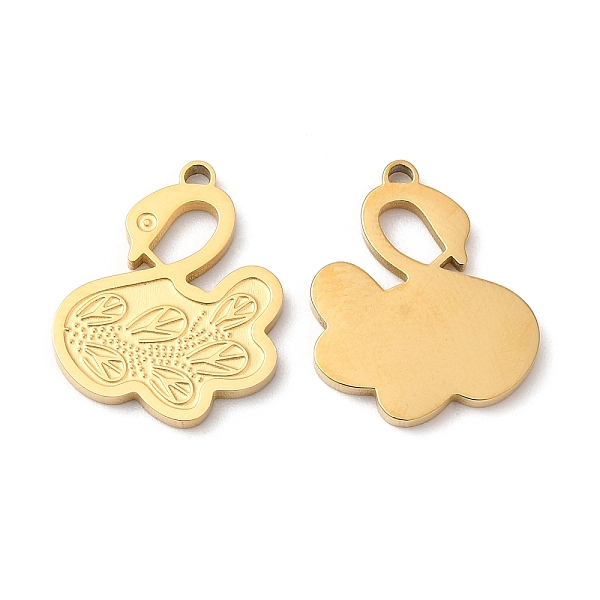 PandaHall Ion Plating(IP) 316L Surgical Stainless Steel Pendants, Swan Charm, Real 18K Gold Plated, 16x13.3x1.4mm, Hole: 1mm 316L Surgical...
PandaHall Ion Plating(IP) 316L Surgical Stainless Steel Pendants, Swan Charm, Real 18K Gold Plated, 16x13.3x1.4mm, Hole: 1mm 316L Surgical...