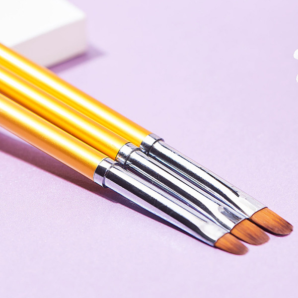 PandaHall Nail Art Brush Pens Tools, with Plastic Handle, UV Gel Nail Brush Pen, Gold, 140~145x6.5mm, 3pcs/set Plastic Gold
PandaHall Nail Art Brush Pens Tools, with Plastic Handle, UV Gel Nail Brush Pen, Gold, 140~145x6.5mm, 3pcs/set Plastic Gold