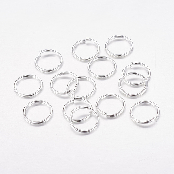 PandaHall Open Jump Rings Brass Jump Rings, Cadmium Free & Lead Free, Silver, 10x1mm, 18 Gauge, Inner Diameter: 8mm, about 2600pcs/500g...
PandaHall Open Jump Rings Brass Jump Rings, Cadmium Free & Lead Free, Silver, 10x1mm, 18 Gauge, Inner Diameter: 8mm, about 2600pcs/500g...