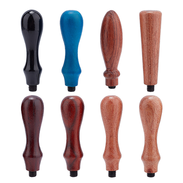 PandaHall CRASPIRE 8Pcs 8 Styles Wood Handle, for Wax Seal Stamp, Wedding Invitations Making, Mixed Color, 1pc/style Wood Multicolor
PandaHall CRASPIRE 8Pcs 8 Styles Wood Handle, for Wax Seal Stamp, Wedding Invitations Making, Mixed Color, 1pc/style Wood Multicolor