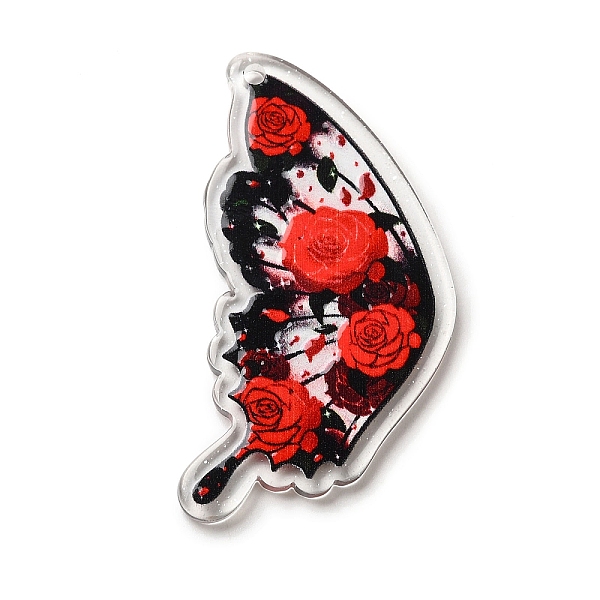 PandaHall Acrylic Pendants, 3D Printed, Butterfly, Red, 47x25x2.5mm, Hole: 2mm Acrylic Butterfly Red
PandaHall Acrylic Pendants, 3D Printed, Butterfly, Red, 47x25x2.5mm, Hole: 2mm Acrylic Butterfly Red